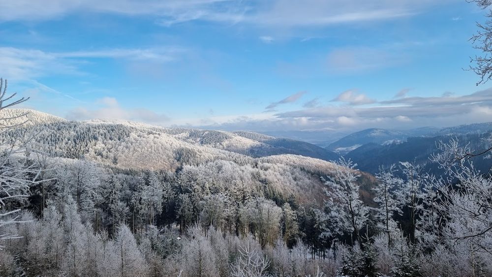 Park Krajobrazowy Sudety Wałbrzyskie: Wulkaniczna kraina w bieli