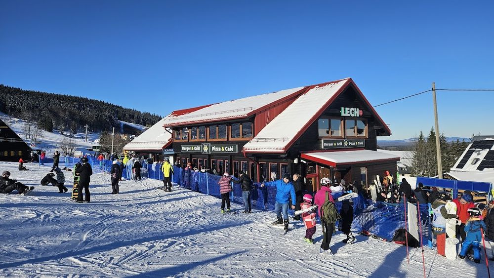 Zimowa panorama Zieleńca – widok, który rekompensuje wszelkie niedogodności.