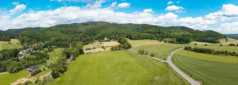 Krajobraz Sudetów Środkowych